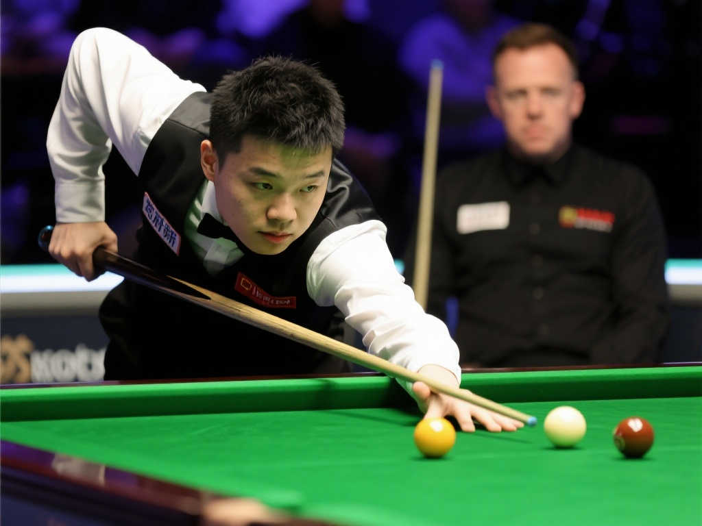 斯诺克世锦赛首轮:范争一3-1领先马克-艾伦,强势进入中场休息 斯诺克世锦赛首轮:范争一3-1领先马克-艾伦,强势进入中场休息